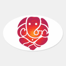 AS GANESH SHOWS STICKER