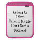As Long As I Have Ballet In My Life I Don't Need A iPad Sleeve