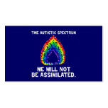 AS: No Assimilation Activist Cards Business Cards
