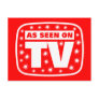 As Seen on TV - CH 2 With Snow Stars Postcard