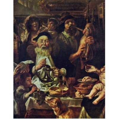 As The Old Sing So Pipe The Young By Jordaens Jaco Photo Sculptures by Artcollection