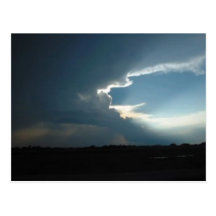 As the storm passes over postcards