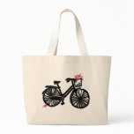 AS Tote Bag Black Bike