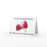 As You Await My Return...Greeting Card