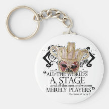 As You Like It Quote Key Chain