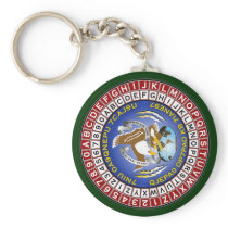 ASA Cipher Wheel 1 Keychains