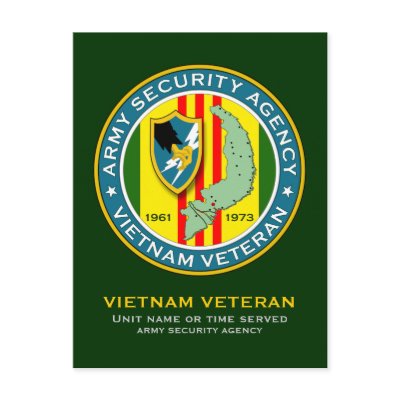 ASA Vietnam Veteran Postcard by asanet
