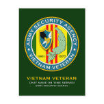 ASA Vietnam Veteran Postcard