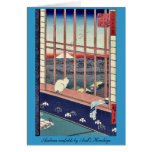 Asakusa ricefields by Andō,Hiroshige Card
