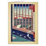 Asakusa ricefields by Andō,Hiroshige Card