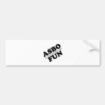 ASBO Fun Bumper Stickers