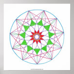 Ascension Mandala Poster