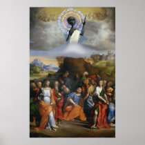Ascension of Alien Jesus Print