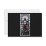 Ascension of Jesus stained glass window Custom Announcements