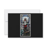 Ascension of Jesus stained glass window invitations