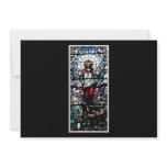 Ascension of Jesus stained glass window Custom Announcements