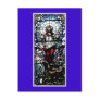 Ascension of Jesus stained glass window Post Card