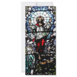 Ascension of Jesus stained glass window rack cards