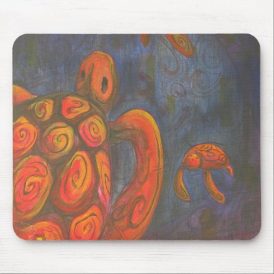 Ascension-(painting by Chris Howell) Mouse Mats by ShellyStrihafka