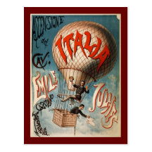 Ascensione del cavaliere  Emile Julhes -  Italia Post Cards