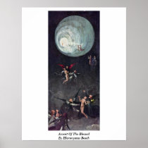 Ascent Of The Blessed. By Hieronymus Bosch Print