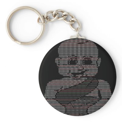 ASCII Baby Key Chain by terrenceross