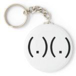 ASCii Boobs keychains