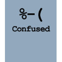 ASCII Confused t-shirts