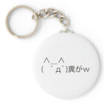 ASCII Mona Keychain