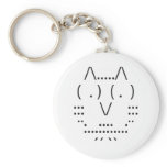 Ascii Owl keychains
