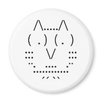 Ascii Owl Magnets