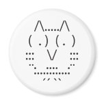 Ascii Owl magnets