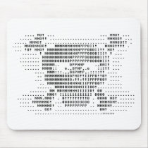 ASCII Skull-n-Bones Mouse Pads
