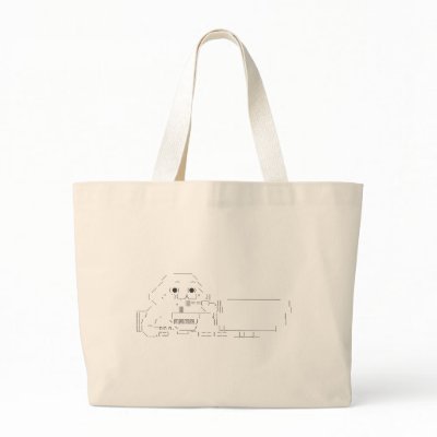 ASCII Soup Tote Bag by BBSPink