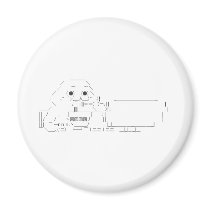 ASCII Soup Refrigerator Magnet