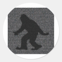 Ascii Squatch Sticker