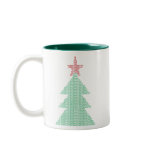 ASCII Xmas Tree mugs