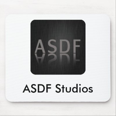 ASDF Mousepad by ASDFStudios