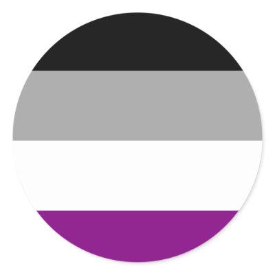 Asexual Flag sticker by Bristrek