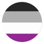 Asexual Flag sticker