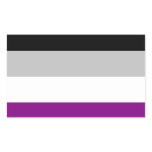 Asexual Pride Flag Rectangular Stickers