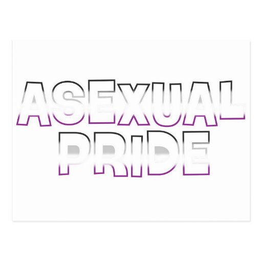 Asexual Pride Postcard