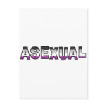 Asexual Pride Postcards