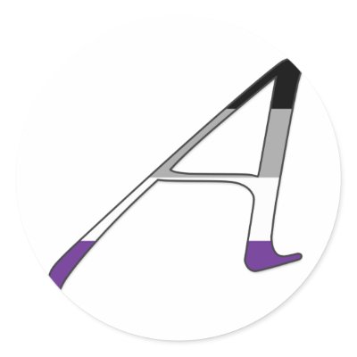 Asexual Pride "Scarlet" Letter A by ComingOutGodless