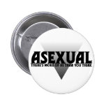 Asexual: There's More of Us Than You Think Pinback Buttons