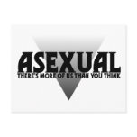 Asexual: There's More of Us Than You Think postcards