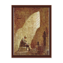 Ash Wednesday,  By Spitzweg Carl Post Card
