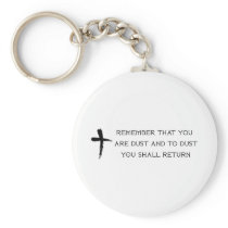 Ash Wednesday Keychain