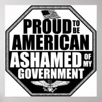 Ashamed Of My Government! Poster