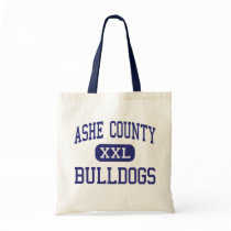 Ashe County Bulldogs Middle Warrensville Tote Bag